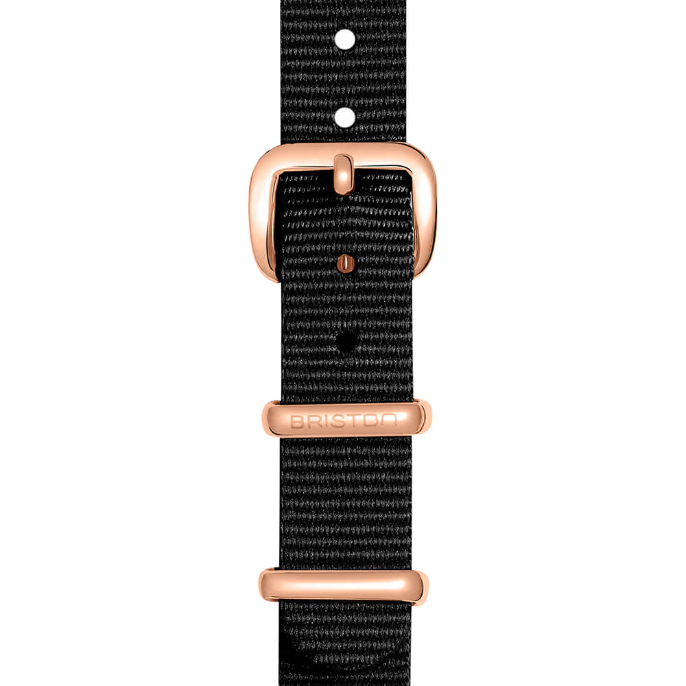 BRACELET TYPE NATO - 12 MM - NOIR - Image 4
