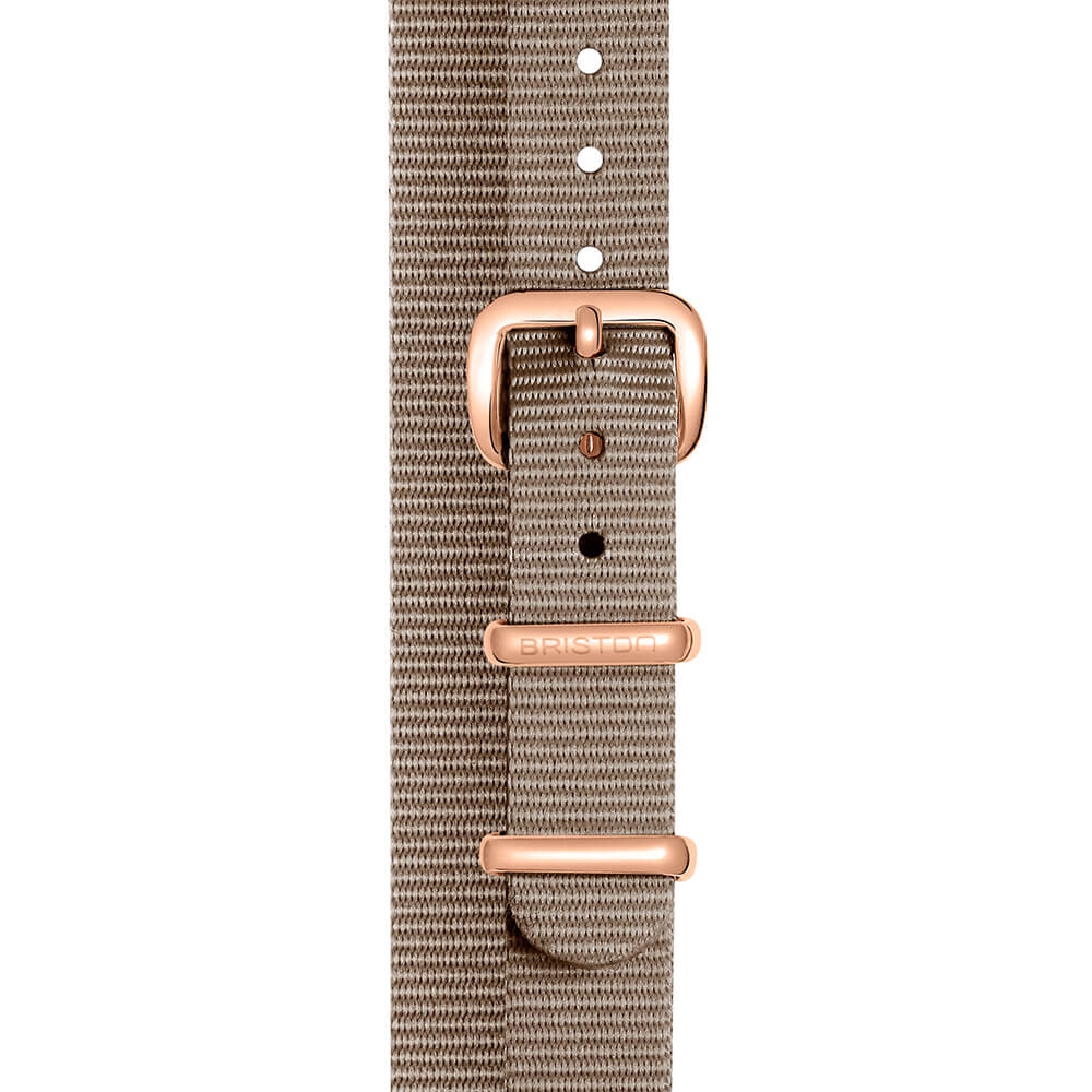 BRACELET TYPE NATO - 12 MM - TAUPE - Image 3