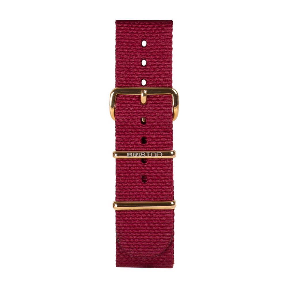 BRACELET TYPE NATO - BORDEAUX - Image 4