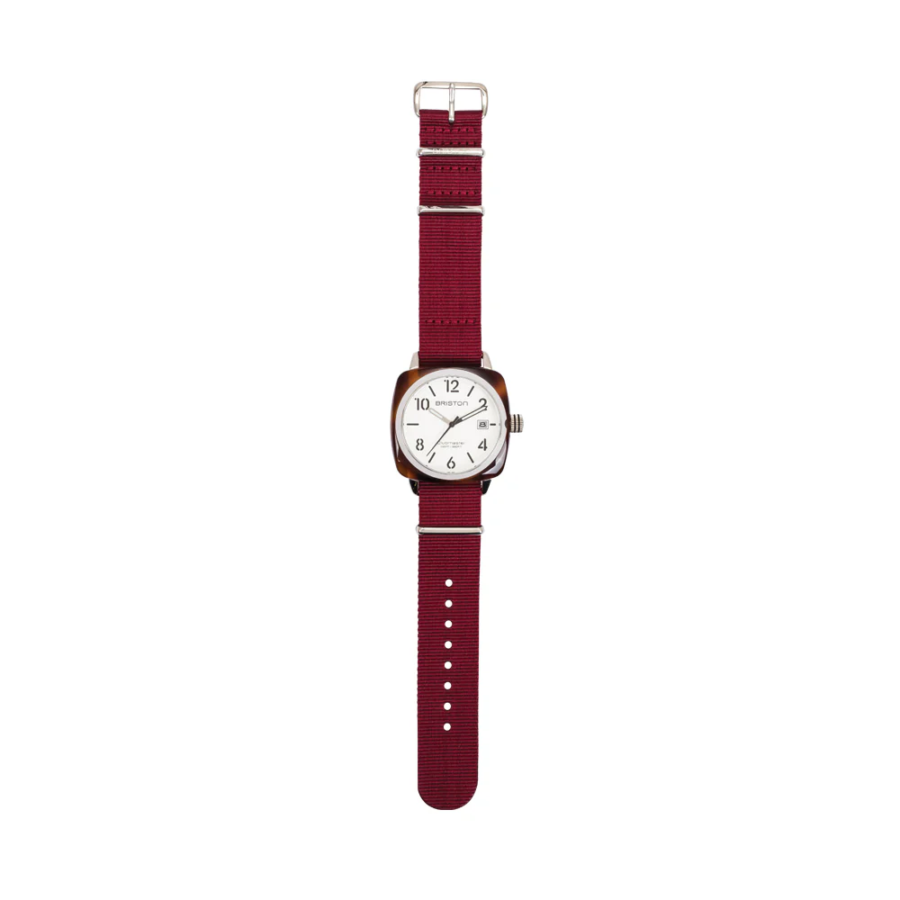 BRACELET TYPE NATO - BORDEAUX - Image 6